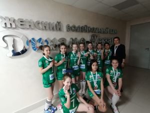 Буинские волейболистки в первой тройке Школьной Волейбольной Лиги Татарстана